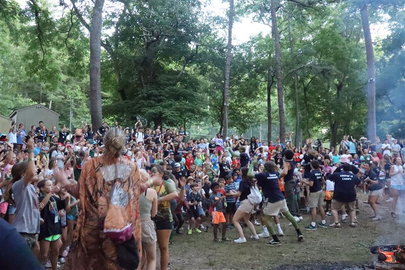 YMCA Camp Ernst | Opening Campfire